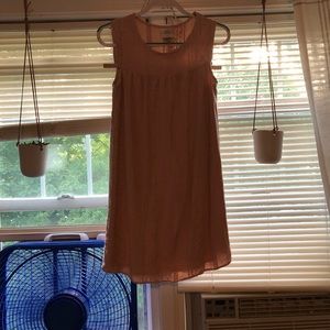 Cute pink dress.